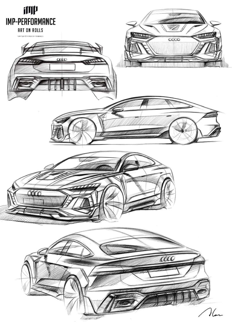 audi rs7 c8 carbon fiber body kit