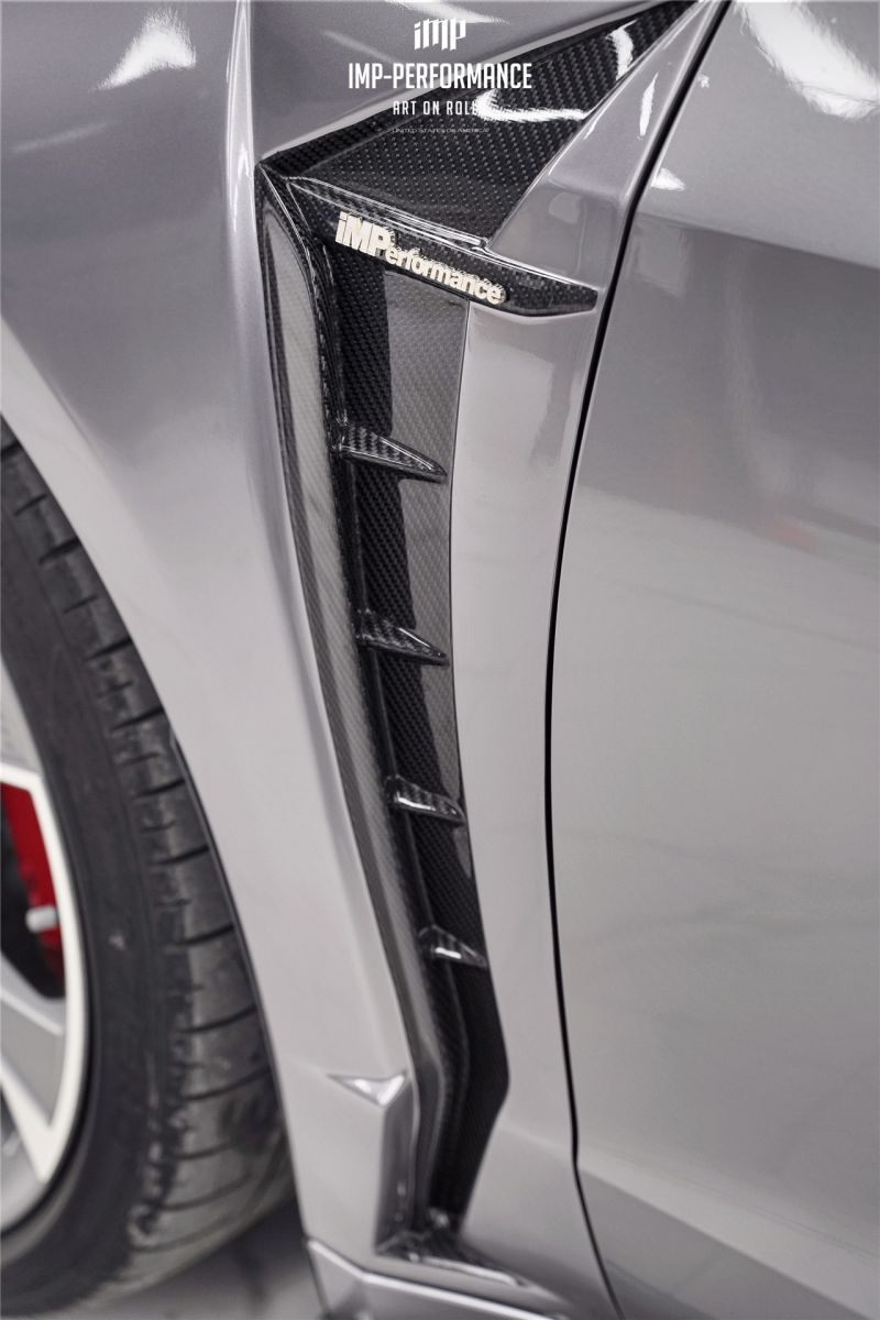 audi rs7 c8 carbon fiber front fenders