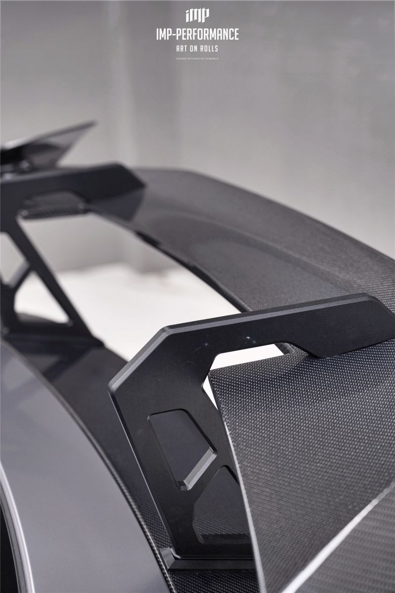 audi rs7 c8 carbon fiber rear spoiler